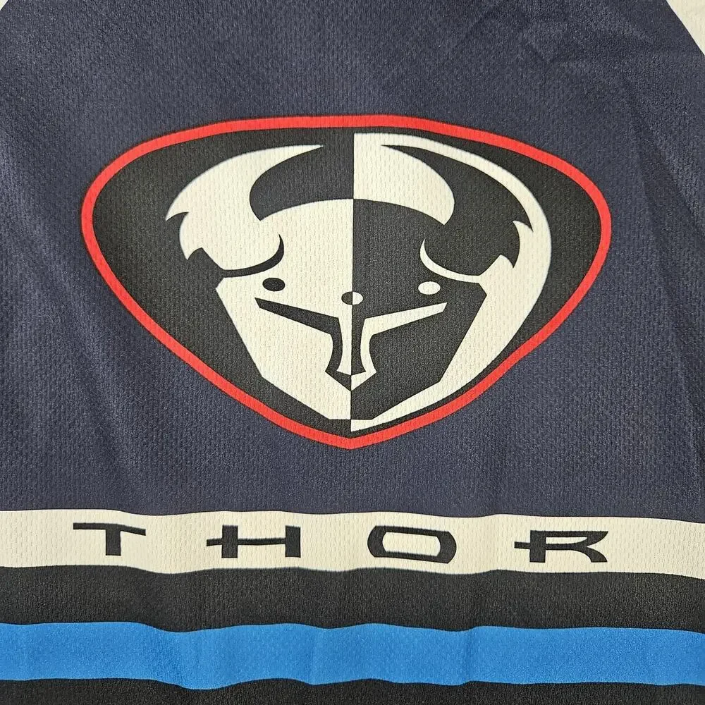 Vintage Thor Daytona Racing long-sleeved Jersey Large USA Made